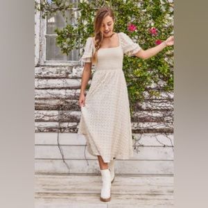 Altar’d state magnolia dress- Like new